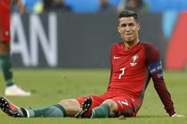 "50 sắc thái" của Cris Ronaldo trong trận chung kết Euro 2016
