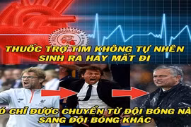 Ảnh chế bóng đá: HLV Ngoại hạng Anh mua thuốc trợ tim