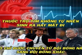 Ảnh chế bóng đá: HLV Ngoại hạng Anh mua thuốc trợ tim