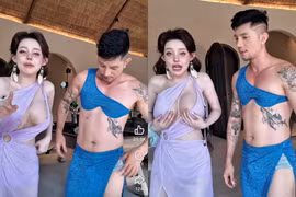 Làm content với bạn trai, Ngân 98 lộ khoảnh khắc nhạy cảm