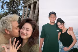 Nhìn lại hành trình 4 năm bên nhau của Hàn Hằng và bạn trai