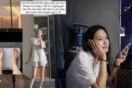 Doãn Hải My tiết lộ cân nặng sau khi sinh bé Lúa, netizen xin vía