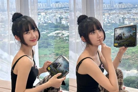 Nữ streamer Mina Young khoe ảnh mới đẹp tựa nàng thơ