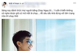 Kinh ngạc biểu hiện của H'Hen Niê sau khi nghe nhạc Sơn Tùng