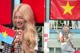 Đu trend "yêu nước" gái xinh TikTok Bùi Thảo Ly gây chú ý