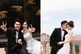 Hoa khôi bóng chuyền Việt Nam tung ảnh cưới với thiếu gia "phố núi"