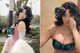 Nữ coser khoe khoảnh khắc tẩy trang, mặt mộc ra sao?