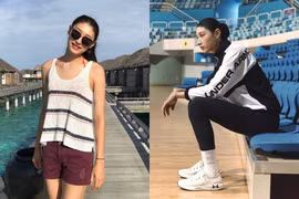 Hot girl bóng chuyền xứ Hàn có chiều cao khủng, thần thái "chị đại"