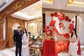 Hoa khôi bóng chuyền Việt Hương khoe biệt thự bạc tỉ nhà chồng