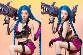 Cosplay thành nữ thần Liên Minh Huyền Thoại, gái xinh gây bão mạng