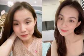 Hoa hậu Thùy Lâm khoe nhan sắc đời thường sau 11 năm rời xa showbiz