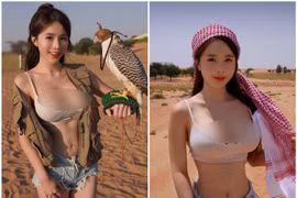 Nữ DJ Trung Quốc gây tranh cãi diện đồ hở hang tới Ả Rập Xê-út