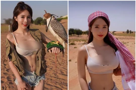 Nữ DJ Trung Quốc gây tranh cãi diện đồ hở hang tới Ả Rập Xê-út