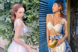 Cô chủ shop body chuẩn, mặc gì cũng tôn dáng hết cỡ