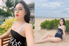 Bầu con thứ 4, "nữ đại gia quận 7" tự tin khoe vóc dáng