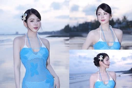 Diện váy lưới đánh cá, DJ Mie khiến các fan phải "hú hét"