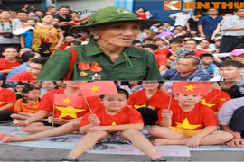 Các cựu chiến binh, bé thiếu nhi háo hức với lễ diễu binh 2/9