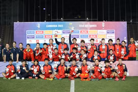 Bóng đá nữ Việt Nam giành 4 HCV SEA Games liên tiếp