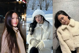 Dàn WAGs đỉnh nhất Việt Nam khoe ảnh mùa đông "mười phân vẹn mười" 