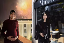 Gu thời trang MC Mai Ngọc thay đổi từ lúc mới bầu ra sao?