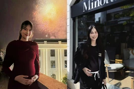 Gu thời trang MC Mai Ngọc thay đổi từ lúc mới bầu ra sao?