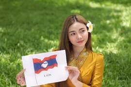 Du học sinh Lào tại Việt Nam chiếm spotlight nhờ sắc vóc trời ban