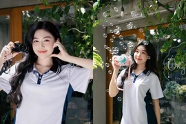 Con gái MC Quyền Linh đẹp chuẩn thanh xuân vườn trường ra sao?