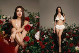 Mừng tuổi mới, nữ rapper Gen Z khoe body triệt để