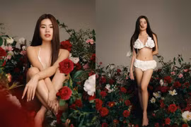 Mừng tuổi mới, nữ rapper Gen Z khoe body triệt để