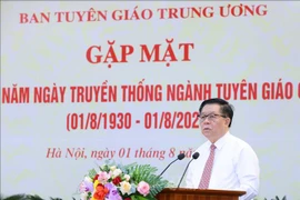 Ngành Tuyên giáo khẳng định vị trí đặc biệt trong công tác lãnh đạo của Đảng