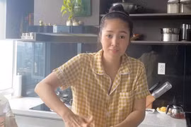 Lê Phương bị xóc xiểm “suốt ngày ăn ngon” mùa dịch