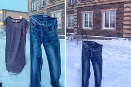 Khó tin cảnh tượng ở Nga những ngày lạnh âm 40 độ C