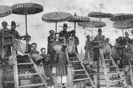 Ảnh cực quý hiếm về kỳ thi Hương cuối thế kỷ XIX