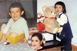 Á hậu Huyền My hé lộ loạt ảnh hiếm cách đây 24 năm 