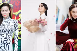 Những kiểu tóc kết hợp cùng áo dài hot nhất năm cho cô quý Hà Thành