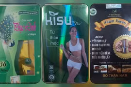 Bộ Y tế cảnh báo loạt sản phẩm giảm cân, tráng dương chứa chất cấm 