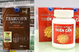 Thực phẩm bảo vệ sức khoẻ Thasucavn Plus và Hoạt huyết dưỡng não Thiên Cân bị tạm dừng lưu thông