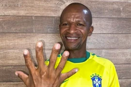 Cổ động viên "đặc biệt" của tuyển Brazil