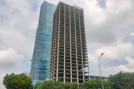 Hoang tàn tháp Vicem Tower nghìn tỷ “trơ khung” trên đất vàng Hà Nội