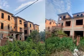 La liệt biệt thự Nam An Khánh hoang tàn... lãng phí tài nguyên đất