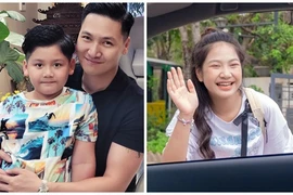 Ngắm hai con đáng yêu của Mạnh Trường “Hương vị tình thân" không chán mắt