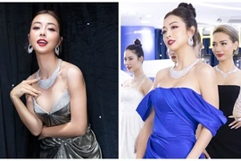 Jennifer Phạm diện váy cúp ngực, khoe vòng một căng đầy... nhìn phát mê