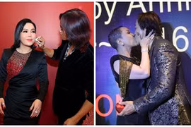 Nữ danh hài giàu nhất Vbiz Việt Hương tình tứ bên chồng 