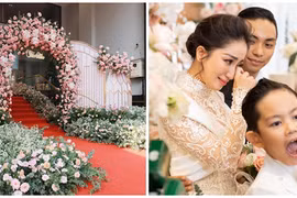 Khánh Thi bật khóc trong lễ rước dâu