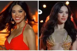 Á hậu Kim Duyên mặc gì cũng đẹp ở bán kết hoa hậu Siêu quốc gia