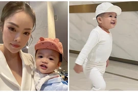 Ngắm con trai thứ hai đáng yêu của Dương Cẩm Lynh