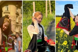 Du học sinh Việt Nam tại Đan Mạch khát khao lan toả nét đẹp trang phục dân tộc Thái đến khắp trời Âu