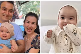 Con gái lai Ấn của Võ Hạ Trâm đáng yêu... ai nhìn cũng mê