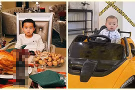 Cuộc sống “ngậm thìa vàng” của hai con trai Phạm Hương ở Mỹ