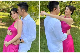 Diễm Trang khoe ảnh xinh đẹp, rạng rỡ khi mang bầu lần 2